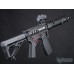 EMG F1 UDR-15 Skeletonized AR-15 eSilverEdge Airsoft AEG Rifle w/ C7M M-LOK Handguard (Color: Black & Red / SBR / Gun Only)
