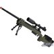6mmProShop PDI Custom Upgraded USMC M40A5 Bolt Action Airsoft Sniper Rifle (Model: OD Green)