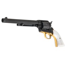 Marushin SAA 1st Gen.Late Cavalry Gas Revolver (Brass Style Heavyweight, Pearl Grip)