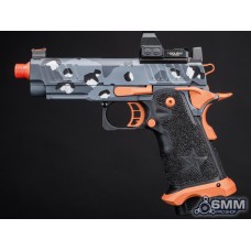 6mmProShop x Staccato C2 Compact 2011 Gas Blowback T8 Airsoft Pistol w/ Custom Cerakote