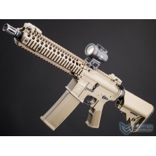EMG x Daniel Defense MK18 SA-C19 CORE Gen. 2 Airsoft AEG Rifle - Specna Arms w/ HAL MOSFET (Color: Tan)