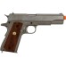 Cybergun x Colt 1911 Tactical CO2-Powered Airsoft Gas Blowback Pistol - KWC (Model: Stainless Classic)