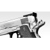 Tokyo Marui Hi Capa 5.1 Stainless Green Gas Airsoft Pistol - Silver