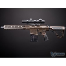 EMG x Daniel Defense DD5 Airsoft AEG Rifle - CYMA w/ Platinum Gearbox & Kestrel V2 MOSFET (Color: Flat Dark Earth / SBR) EMG x Daniel Defense DD5 Airsoft AEG Rifle - CYMA w/ Platinum Gearbox & Kestrel V2 MOSFET (Color: Flat Dark Earth / SBR)