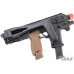CAA Airsoft Micro Roni Pistol Carbine Conversion Kit for P320 M17 & M18 GBB Pistols (Color: Black)