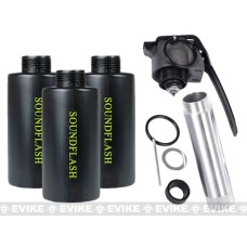 APS Thunder B Airsoft CO2 Simulation Grenade (Model: Sound Flash / Set of 3)
