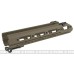 WE-Tech Replacement 9.5" Modular Handguard for MSK Series Airsoft GBB Rifles - Part# 11 (Color: Tan)