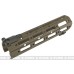 WE-Tech Replacement 9.5" Modular Handguard for MSK Series Airsoft GBB Rifles - Part# 11 (Color: Tan)