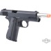 Matrix x Golden Eagle Full Metal M1911A1 Gas Blowback Airsoft Pistol (Color: Black / Slim Textured Grips)