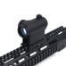 AimO T1 Red/Green Dot With QD Mount & Low Mount