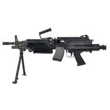Cybergun X FN® M249 MINIMI® Gas Blowback Airsoft Machine Gun - VFC (Stock: PARA + 100rd Box Magazine Gas Supply) Cybergun X FN® M249 MINIMI® Gas Blowback Airsoft Machine Gun - VFC (Stock: PARA + 100rd Box Magazine Gas Supply)