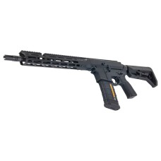 Double Eagle DWS-180 13.9 GBB Rifle Airsoft (Black) - Buffer tube with Dmag