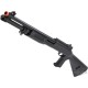 CYMA Standard M3 3-Round Burst Multi-Shot Shell Loading Airsoft Shotgun (Model: Matrix Special Edition Full Stock / Full Metal)