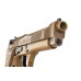 WE HK3P M9 SAMURAI EDGE Standard MOD - Biohazard Full Metal GBB Airsoft Pistol (Tan)