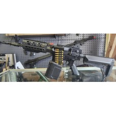 (USED) Matrix Golden Eagle AR LMG AEG Light Machine Gun (12.5" Black)