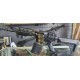 (USED) Matrix Golden Eagle AR LMG AEG Light Machine Gun (12.5" Black)
