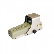552 eotech replica Red Dot Holographic Sight (Tan/ Rose gold)