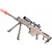 6mmProShop Barrett Licensed M107A1 Gen2 Long Range Airsoft AEG Sniper Rifle (Black or Tan/ 20" Barrel)