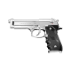 Tokyo Marui M92F Chrome Stainless Finishing Model GBB Airsoft Pistol