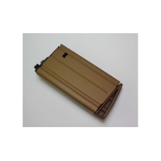 WE-Tech 30rd Magazine for SCAR-H MK17 V3 Seal Custom Gas Blowback Rifles (Color: Tan)