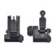 FCW KAC 300 Flip Up Front & Rear Sight - BK
