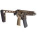 Salvo Precision MWS MCX V2 Virtus 5.56 GBB Airsoft - 11.5 inch with Stainless Steel Bolt  (Black, Tan, Grey)