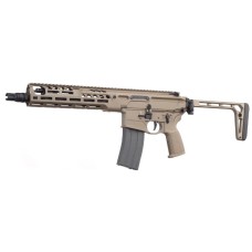 Salvo Precision MWS Spear V2 LT 5.56 GBB Airsoft - 11.5 inch with Stainless Steel Bolt (Black, Tan, Grey)