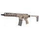 Salvo Precision MWS Spear V2 LT 5.56 GBB Airsoft - 11.5 inch with Stainless Steel Bolt (Black, Tan, Grey)