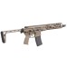 Salvo Precision MWS Spear V2 LT 5.56 GBB Airsoft - 11.5 inch with Stainless Steel Bolt (Black, Tan, Grey)