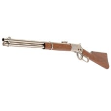 Marushin Winchester M1892 Lever Action Gas Rifle (Silver, Walnut Stock, Batch 2025) Marushin Winchester M1892 Lever Action Gas Rifle (Silver, Walnut Stock, Batch 2025)