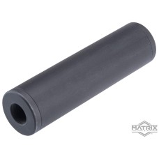 Matrix Airsoft Mock Silencer / Barrel Extension (Model: Blank / Black / 110mm)
