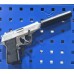 Andy's Custom Maruzen PPK/S Walther Green Gas Airsoft Pistol - Silver Andy's Custom Maruzen PPK/S Walther Green Gas Airsoft Pistol - Silver