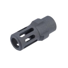Raptor TWI CNC Short Flash Hider for Airsoft GHM9 Gas Blowback SMG