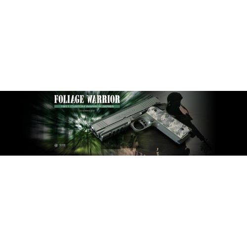 Tokyo Marui Foliage Warrior 1911 GBB Airsoft Pistol Canada