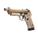 SRC M9A3 SR-92 A3 CO2 GBB Airsoft Pistol - Desert