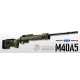 Tokyo Marui M40A5 Bolt Action Airsoft Sniper Rifle (Color: OD Green)