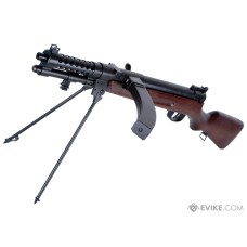 S&T WWII Type100 Airsoft AEG Submachine Gun w/ Real Wood Furniture and Bipod