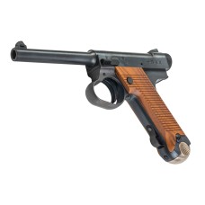 Marushin Nambu Type 14 Later Ver. GBB Airsoft Pistol - Excellent Heavy Weight with Wood Grip