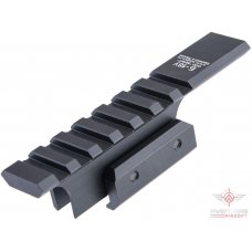 Avengers B-18U Elongated Classic Upper Rail for AKS-74U Series Airsoft AEG Rifle (Color: Black)