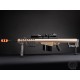 SOCOM Gear x Barrett M107 Shell Ejecting Airsoft HPA Powered Sniper Rifle (Black, Tan, Grey / 20")