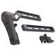 5KU Picatinny Mount Modular Folding Stock (Aluminum Buttplate with Buttpad)