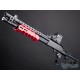 EMG x Strike Industries Tactical M870 CO2 Powered Pump Action Shotgun w/ M-LOK Handguard - Golden Eagle (Color: Red)