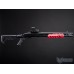 EMG x Strike Industries Tactical M870 CO2 Powered Pump Action Shotgun w/ M-LOK Handguard - Golden Eagle (Color: Red)