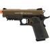 HFC Tactical 45 1911 Gas Blowback Airsoft Pistol (Color: Tan / Green Gas)