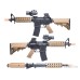 Cybergun x Colt M4 AEG Airsoft Rifle w/ E-Shooter MOSFET - E&C (Model: MK18 CQB-R / Tan)