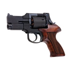 Marushin Mateba Gas Revolver 3 inch - Black (Heavyweight Wood Grip Version) Marushin Mateba Gas Revolver 3 inch - Black (Heavyweight Wood Grip Version)