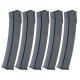 Arcturus EMM Variable Cap 30/95 Round Mid-Cap Magazine for PP-19 Series Airsoft AEG SMGs (Package: 5x Magazines)