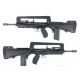 NorthEast Airsoft /Cybergun FAMAS Licensed Select Fire F1 Classic Gas Blowback Airsoft Rifle (Color: Black)