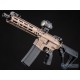 EMG Helios Daniel Defense Licensed MK18 RIII Airsoft AEG Rifle w/ CYMA Platinum Gearbox (Color: Flat Dark Earth / Gun Only)