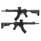 CYMA Full Metal Standard AR-47 QBS Airsoft AEG Rifle (Model: 10" M-LOK)